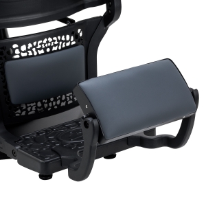 Barber chair Gabbiano Niccolo graphite buttonless (153416)