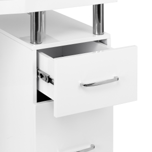Cosmetic desk MOMO L03 with dust absorber (151032)