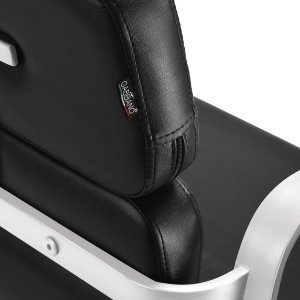 Gabbiano hairdressing chair Porto white black (154141)