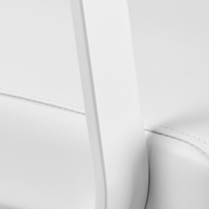 Gabbiano hairdressing chair Porto white white (154143)