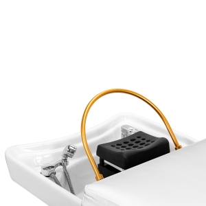 Gabbiano Head Spa Bali hair washing bed white (154393)
