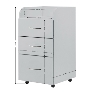 Cabinet Kombi grey (155327)