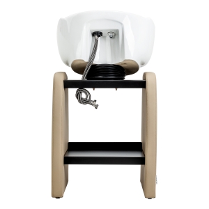 Hairdressing wash unit Omega Aqualina beige (154494)