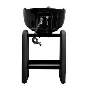 Hairdressing wash unit Omega Aqualina black (154495)