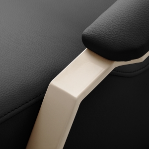 Hairdressing wash unit Omega Marina black (154528)