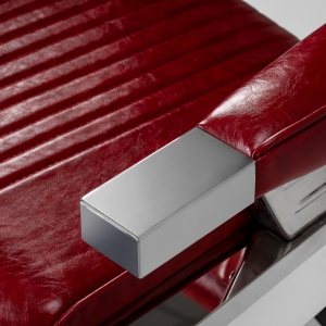 Barber chair Gabbiano Royal X red (155725)