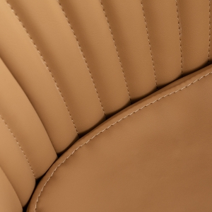 Hairdressing chair Gabbiano Copenhagen caramel (154390)