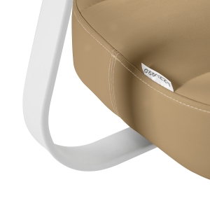 Cosmetic stool Azzurro 156-F bump-up beige (light coffee) (155914)