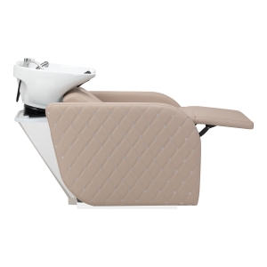 Electric hairdressing wash unit with massage function Gabbiano Ines beige (155872)