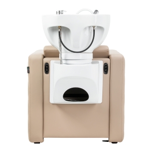 Electric hairdressing wash unit with massage function Gabbiano Sylvia Plus beige (155839)