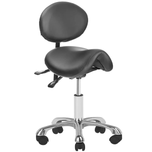 ACTIVESHOP Cosmetic stool 1025 black giovanni