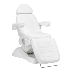 ACTIVESHOP Electric cosmetic chair lux 4m white with a cradle