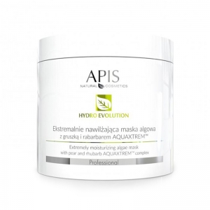 Apis hydro evolution extremely moisturizing algae mask with pear and rhubarb aquaxtrem ™ 250g (108616)