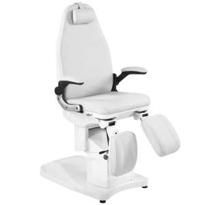 Electro podiatry chair azzurro 709a 3 strong white (109093)