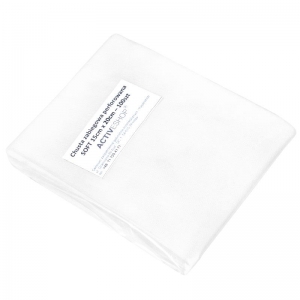 Disposable surgical scarves, perforated, 100 pieces 15x20 cm white (112440)