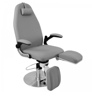 Hydraulic podiatry chair azzurro 713a gray (112604)