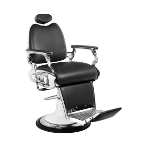 Gabbiano black moto style barber chair (114271)