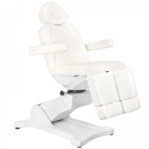Electric cosmetic chair azzurro 869as pedi 5 motor rotary white (114877)