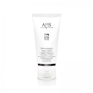 Apis detoxifying gel mask with bamboo charcoal and ionized silver 200ml (122668)