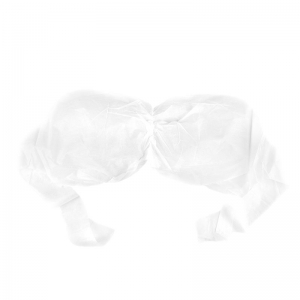 Disposable white bra 10pcs (122902)