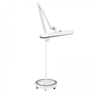 Elegant 801-s LED workshop lamp with a standard white tripod (124717)
