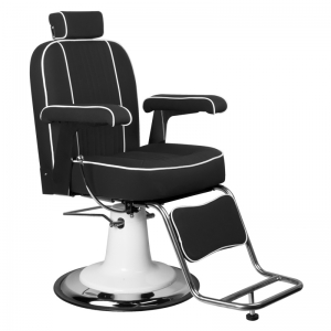 Gabbiano amadeo black barber chair (125382)