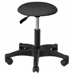 Cosmetic stool am-312 black (126070)