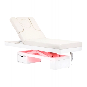 Spa cosmetic bed azzurro 815b glowing white heated (126478)