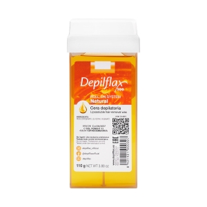 Depilflax 100 depilatory wax, natural roll 110g (100127)