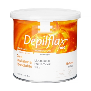 Depilflax depilatory wax can 500ml natural (100113)