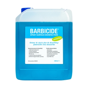 Barbicide spray for disinfecting all surfaces, odorless - refill 5l (106158)
