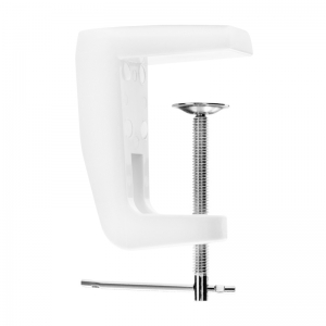 White magnifier lamp table top holder (106193)