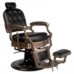 Old Ernesto Black Barber Chair Gabbiano (125379)