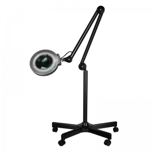 S5 led magnifier lamp + black tripod (128923)
