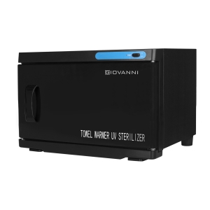 Towel warmer with uv-c 16l black sterilizer (130977)