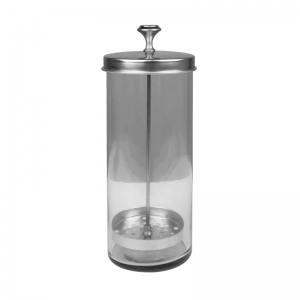 Glass container for disinfecting tools q5b 800ml (129181)