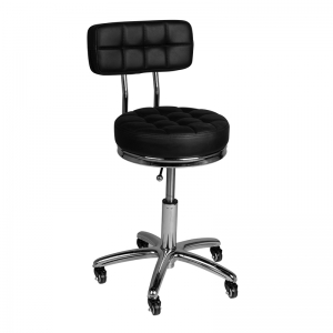Cosmetic stool am-877 black (131987)