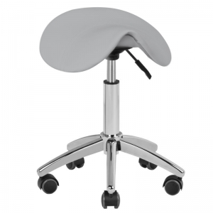 Cosmetic stool am-302 gray (129394)