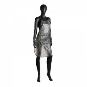 Hairdressing apron k33 clear (133290)