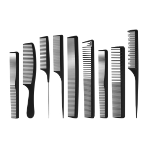 Set of combs carbon n-20 9 pcs (133296)