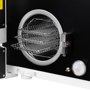ACTIVESHOP Lafomed autoclave premium line lfss08aa lcd with 8l class b medical printer