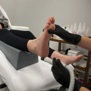 ACTIVESHOP Activ Podo gray pedicure footrest