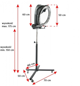 Gabbiano infrazon standing fl-101s gray (109401)