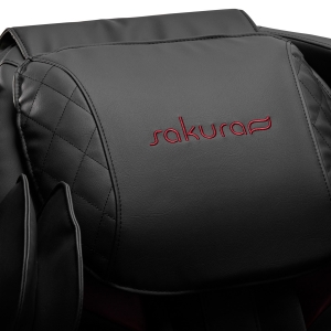 Sakura massage chair Standard 801 black and red (148098)