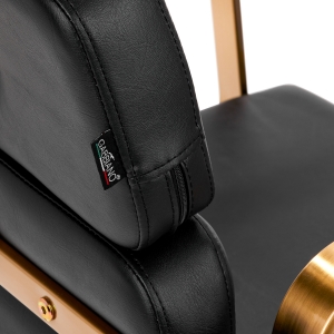 Gabbiano Porto-GM hairdressing chair black (148037)