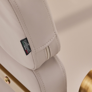 Gabbiano Porto-GM hairdressing chair beige (148046)