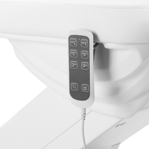 Electric cosmetic chair SILLON Luxury 3 motors white (150222)