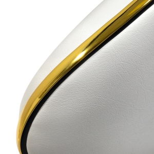 Gabbiano cosmetic stool Q-4599G White (150180)