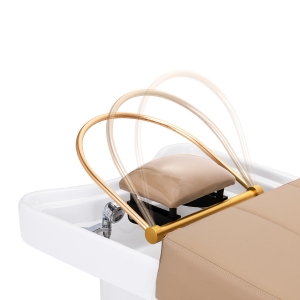 Gabbiano Head Spa 017B hair washing bed beige (152270)
