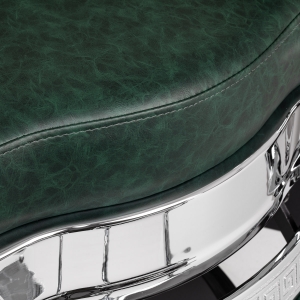 Barber chair Gabbiano President green Chrom (153446)
